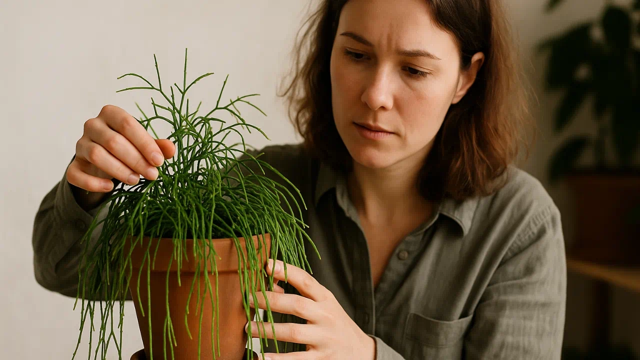 Os 4 erros mais comuns com a ripsalis que fazem as hastes secarem e como evitá-los agora mesmo