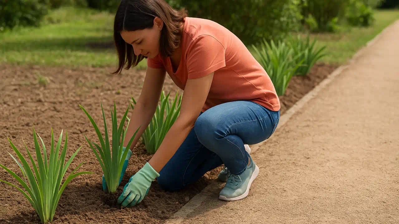 Como posicionar a moreia no jardim para criar bordas naturais e equilibrar o visual