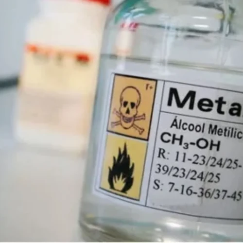 Goiás registra primeiro caso suspeito de intoxicação por metanol