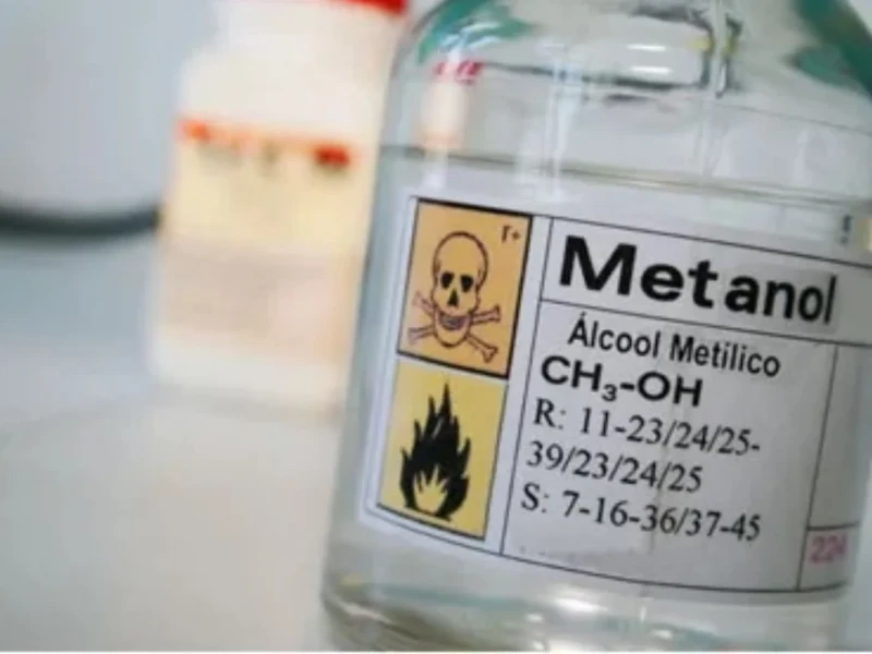 Goiás registra primeiro caso suspeito de intoxicação por metanol