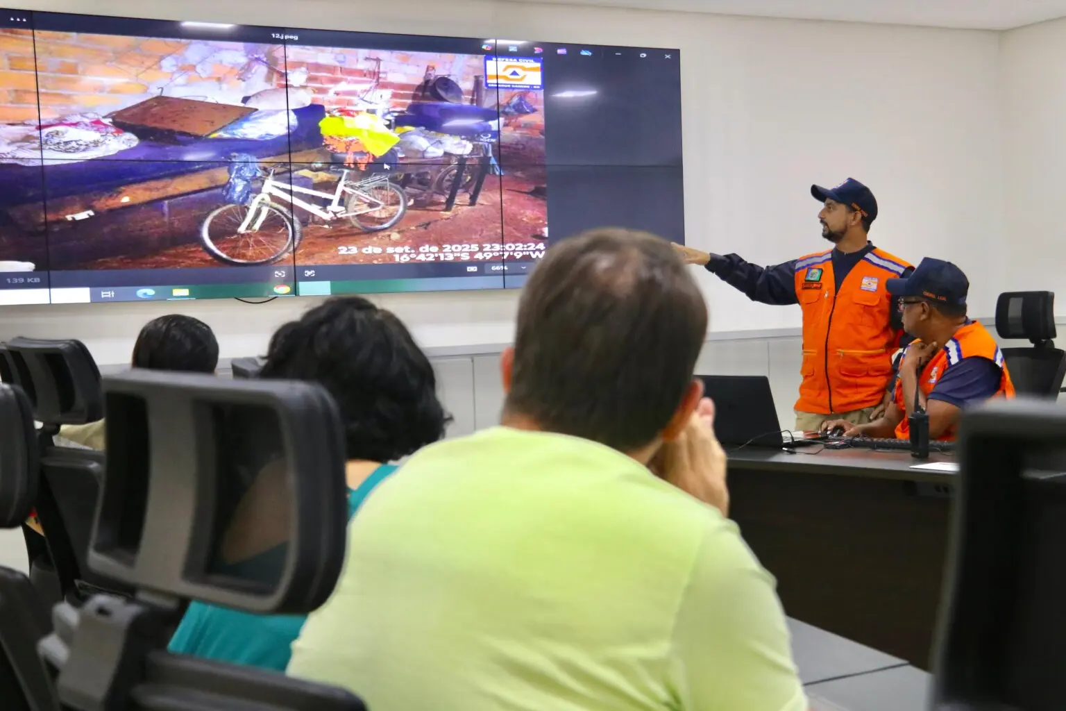 Defesa Civil de Senador Canedo articula plano de ação para período chuvoso