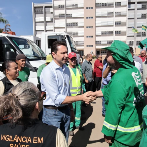 Prefeitura de Aparecida recolhe mais de 10 mil pneus em força-tarefa contra a dengue
