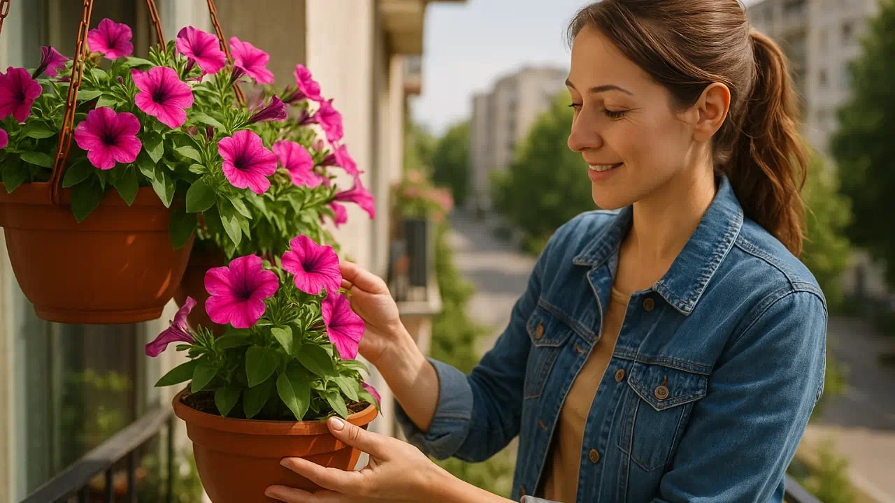 Petúnia em sacadas como garantir cor intensa com luz parcial e adubação leve