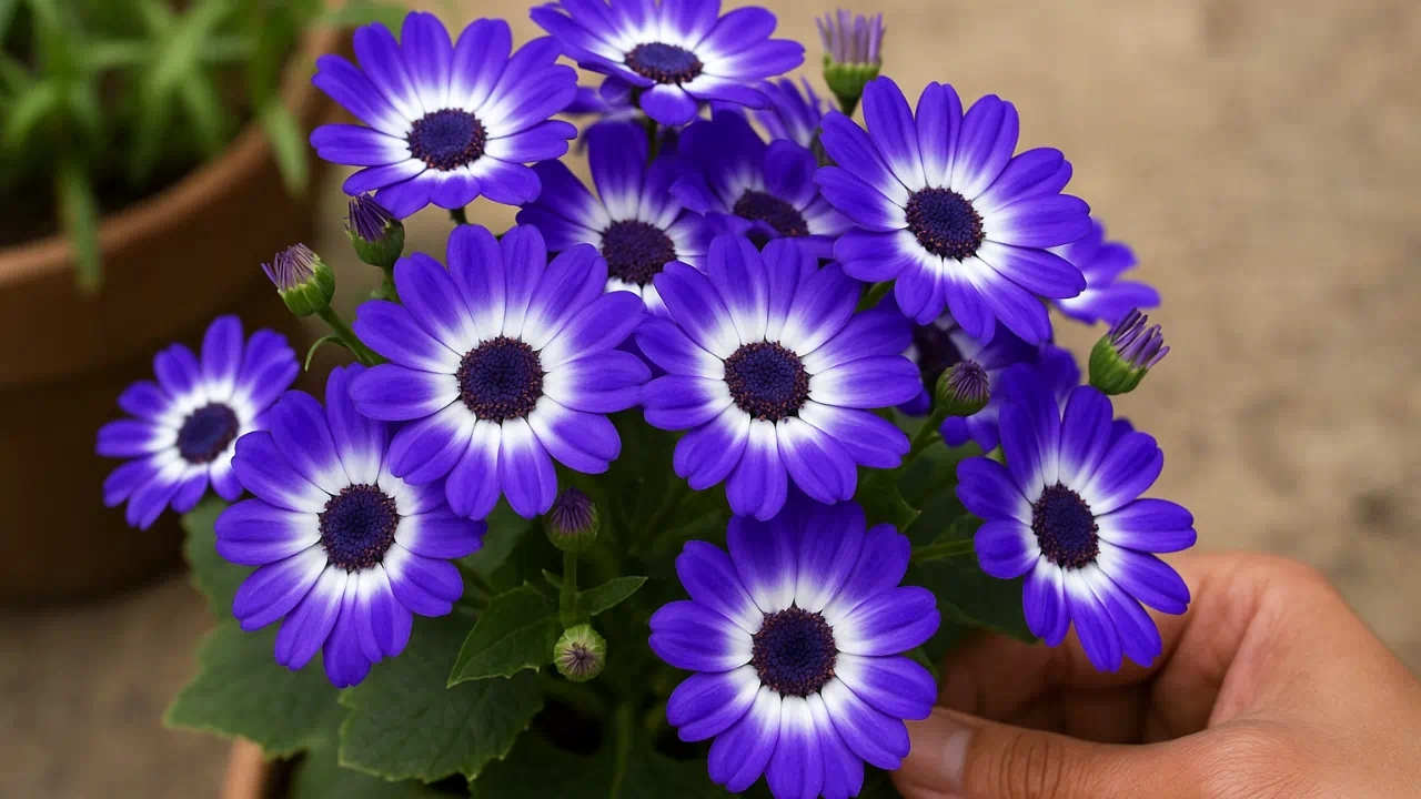 Como prolongar as cores vibrantes da cinerária mesmo em dias quentes de verão