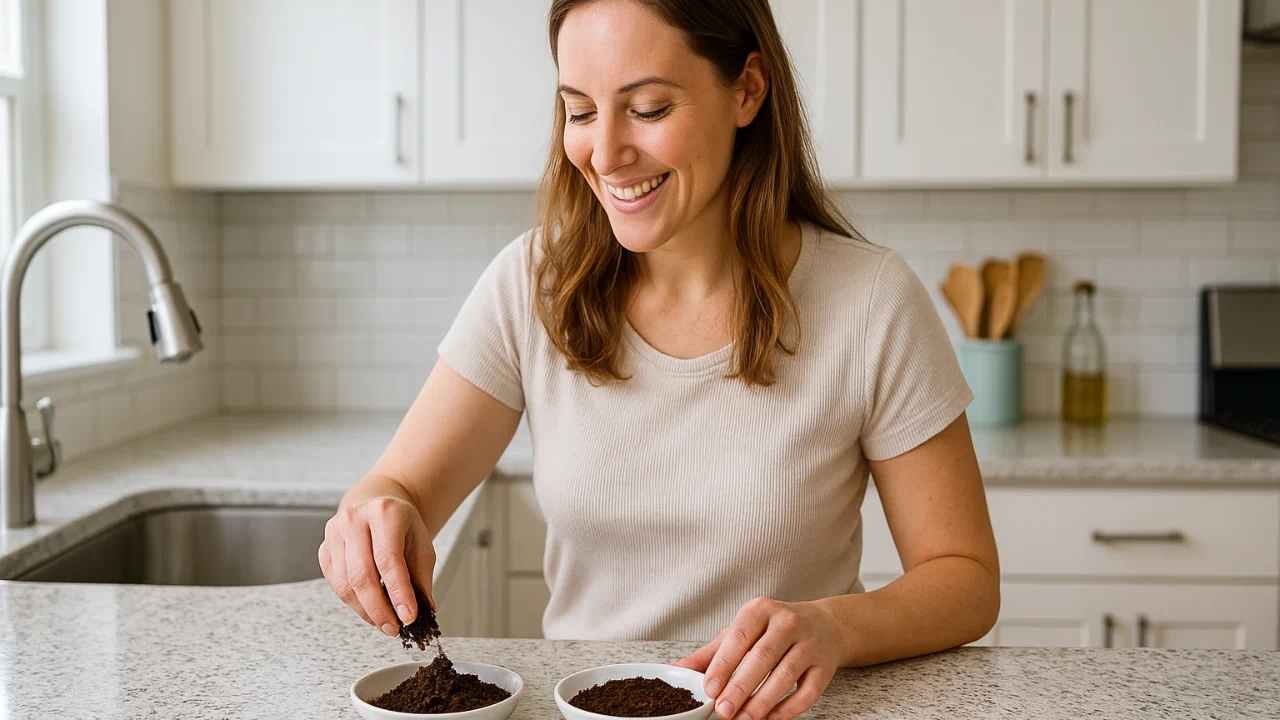 3 truques com borra de café que afastam formigas e perfumam a cozinha naturalmente