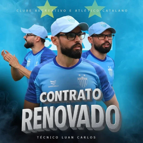 Técnico Luan Carlos (Foto - Reprodução)