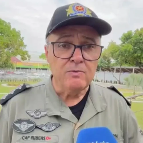 Capitão Rubens Alexandre, do Comando de Ensino da PM