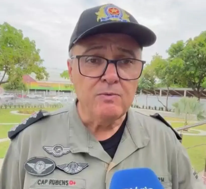 Capitão Rubens Alexandre, do Comando de Ensino da PM