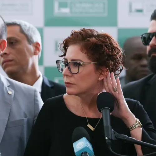 Carla Zambelli comunicou sobre greve de fome - Foto Lula Marques - EBC