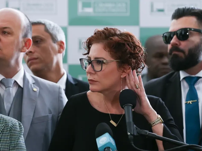 Carla Zambelli comunicou sobre greve de fome - Foto Lula Marques - EBC