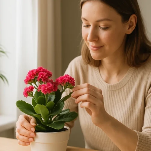 6 cuidados que mantêm a kalanchoe florida mesmo em vasos pequenos