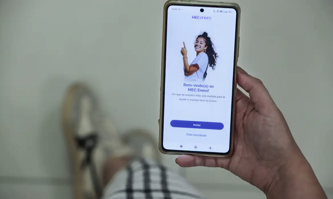 aplicativo do MEC. Joédson Alves/Agencia Brasil