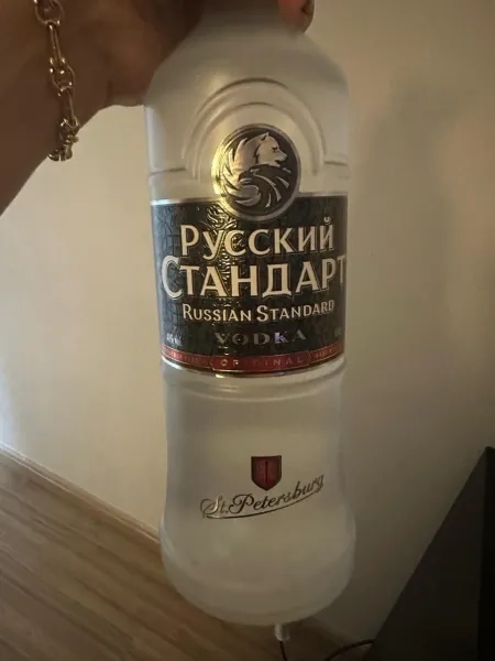 Vodka com alto teor foi usada no tratamento Foto reprodução Uol