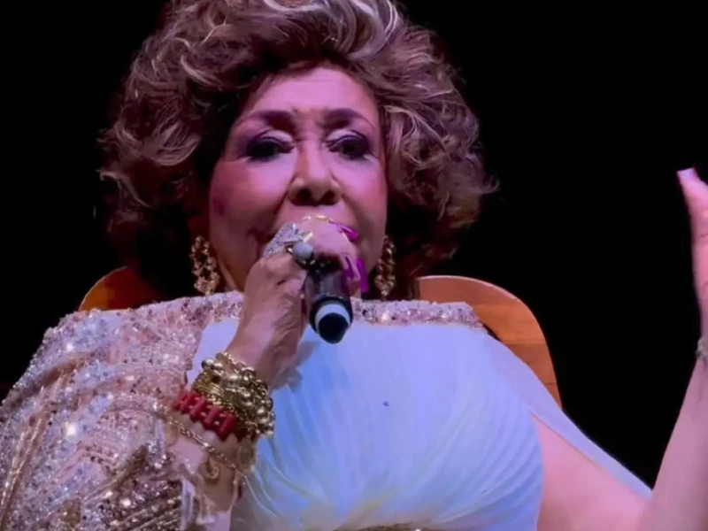 Alcione dedicou show a Moraes e ele foi aplaudido de pé Foto Reprodução redes sociais