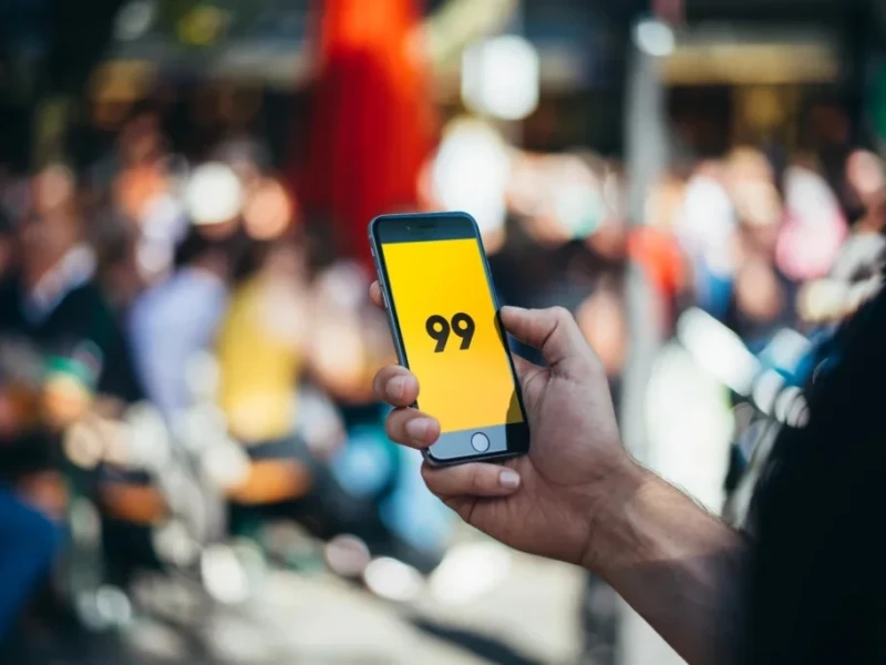 Aplicativo ficou fora do ar nesta quarta - Foto divulgação 99