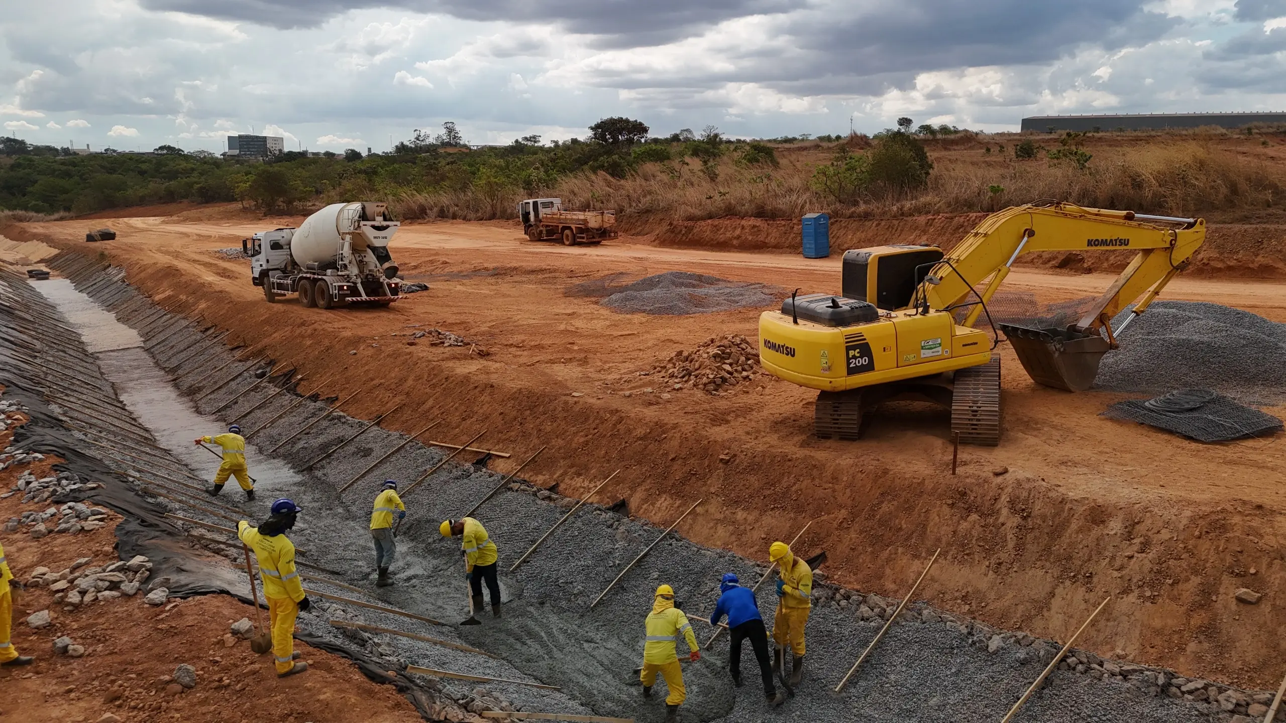 Governo de Goiás inicia maior obra de recuperação ambiental em Anápolis para viabilizar aeroporto de cargas