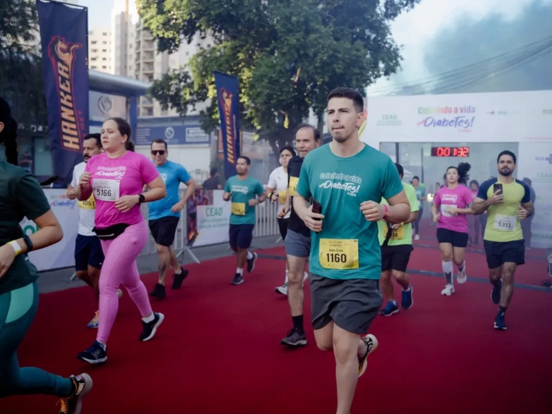 HGG promove 4ª Corrida “Colorindo a Vida Sem Diabetes” em Goiânia para incentivar hábitos saudáveis