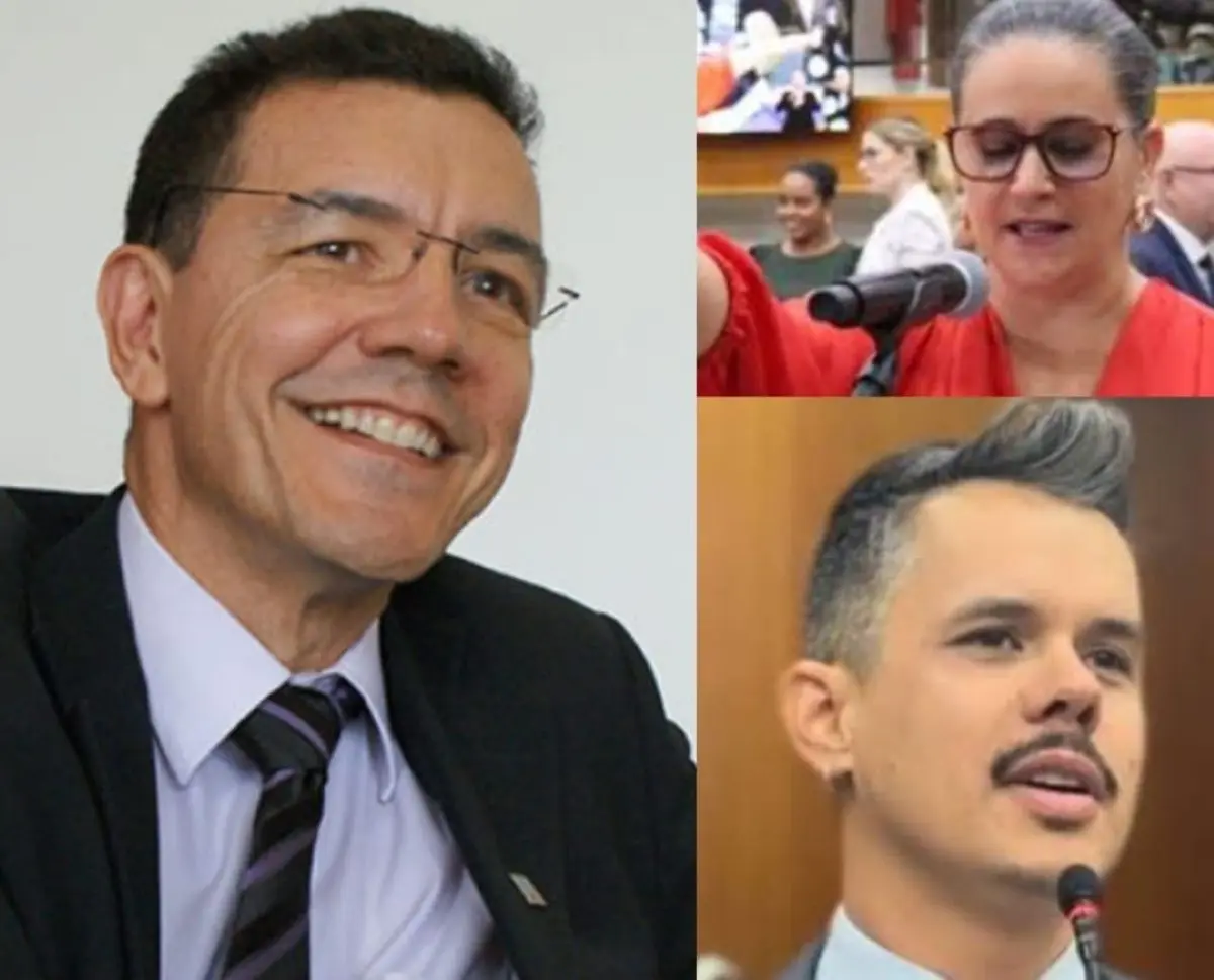 Decisão atinge vereadores Edward Madureira, Kátia e Fabrício Rosa, todos do PT- Fotomontagem divulgação Câmara