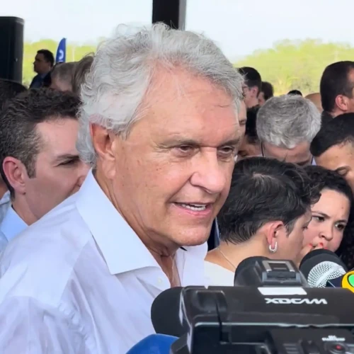 Governador Caiado ataca Lula em evento - Foto DG