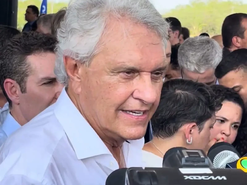 Governador Caiado ataca Lula em evento - Foto DG