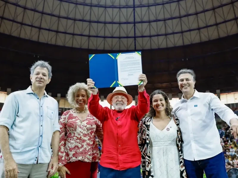 Lula e ministros participam de evento que anunciou ampliação da Rede CPOP - Foto Ricardo Stuckert PR