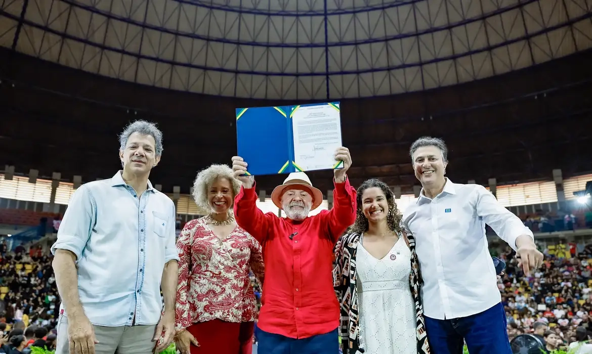 Lula e ministros participam de evento que anunciou ampliação da Rede CPOP - Foto Ricardo Stuckert PR