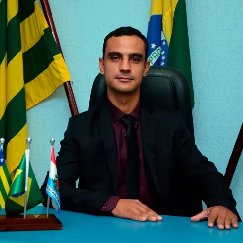 Fernando Silva presidente da Câmara Municipal de Piracanjuba Foto reprodução Câmara Municipal