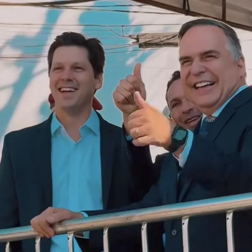 Daniel Vilela no aniversário de Goiânia - Reprodução