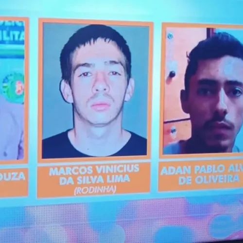 Caiado confirmou as mortes no Rio de Janeiro - Fotomontagem reprodução Tv Anhanguera