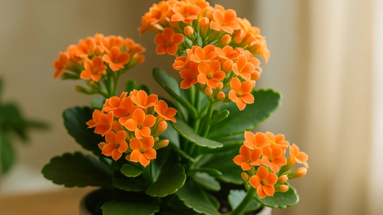 Como o kalanchoe floresce várias vezes ao ano mesmo em locais pequenos