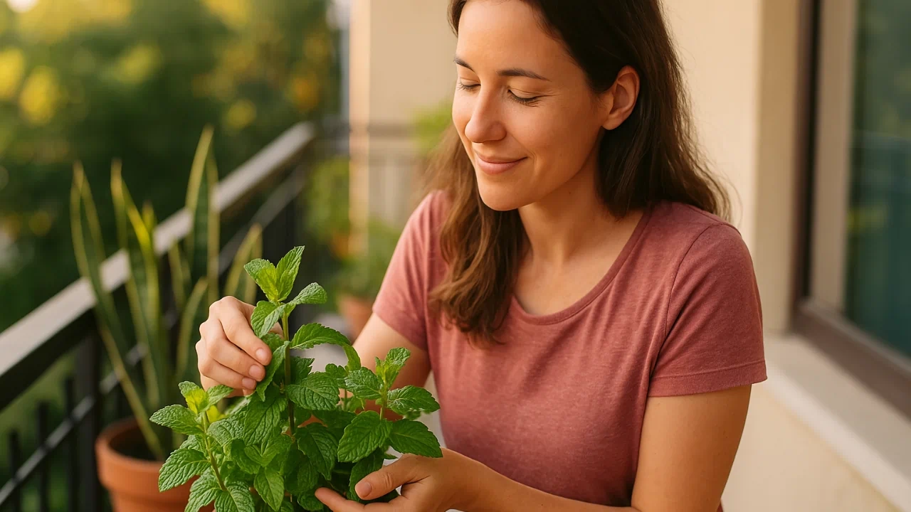 Como fazer a hortelã crescer o ano inteiro mesmo em vasos pequenos