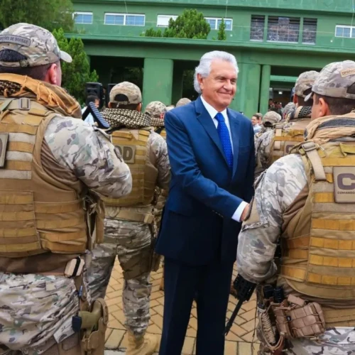 Governador defende emendas no projeto antifacção de Lula Foto Secom Goiás