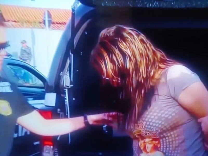 Neurologista Cláudia Soares Alves foi presa novamente nesta quarta em Itumbiara - Foto reprodução Tv Anhanguera