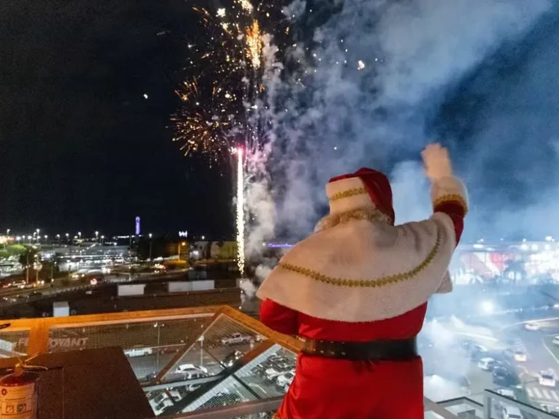 Confira as datas de chegada do Papai Noel nos shoppings de Goiânia e Aparecida