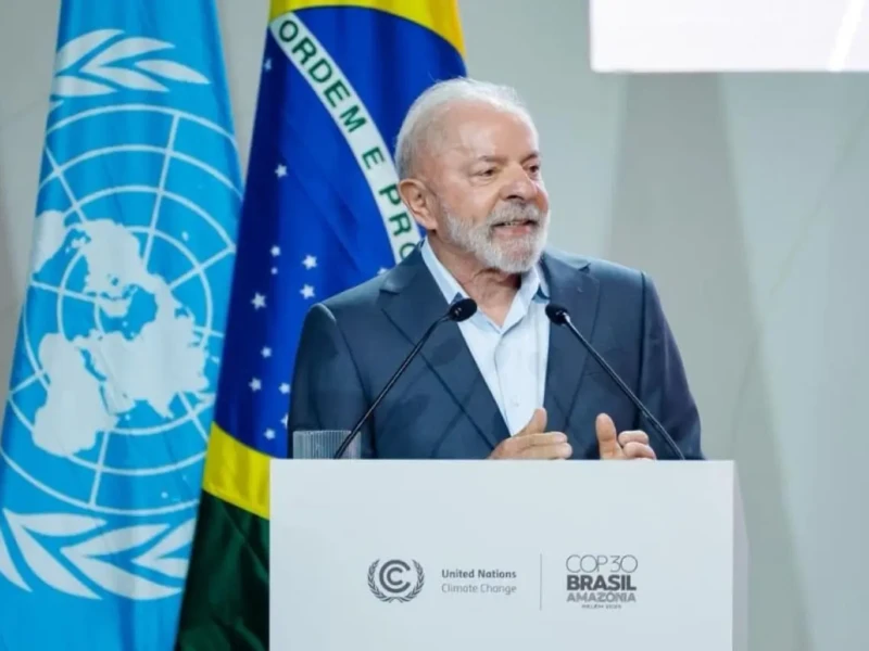 Presidente abriu a COP 30 nesta segunda Foto reprodução redes sociais