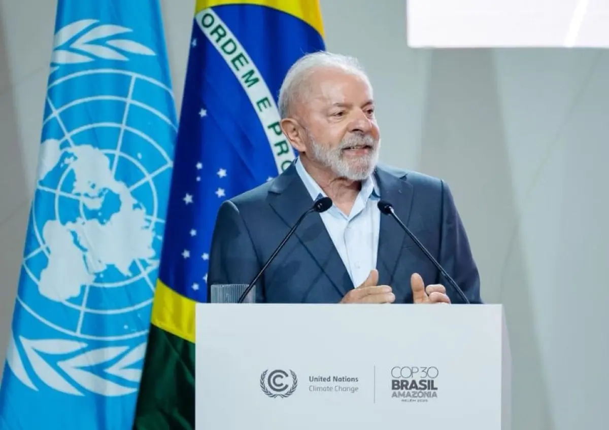 Presidente abriu a COP 30 nesta segunda Foto reprodução redes sociais