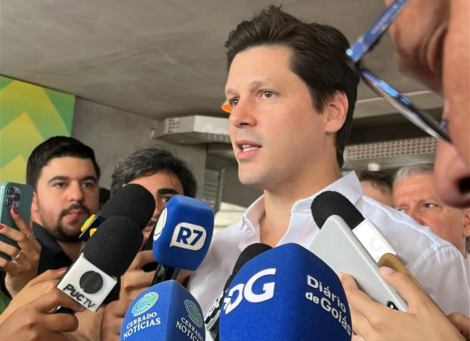 Daniel Vilela confirmou que projeto pretende cumprir meta de bancar estudos de 2 mil goianos fora do país - Foto DG