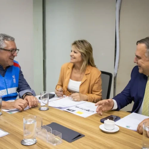 Em Brasília, Mabel se reúne com ministro Padilha e busca mais recursos para a saúde de Goiânia