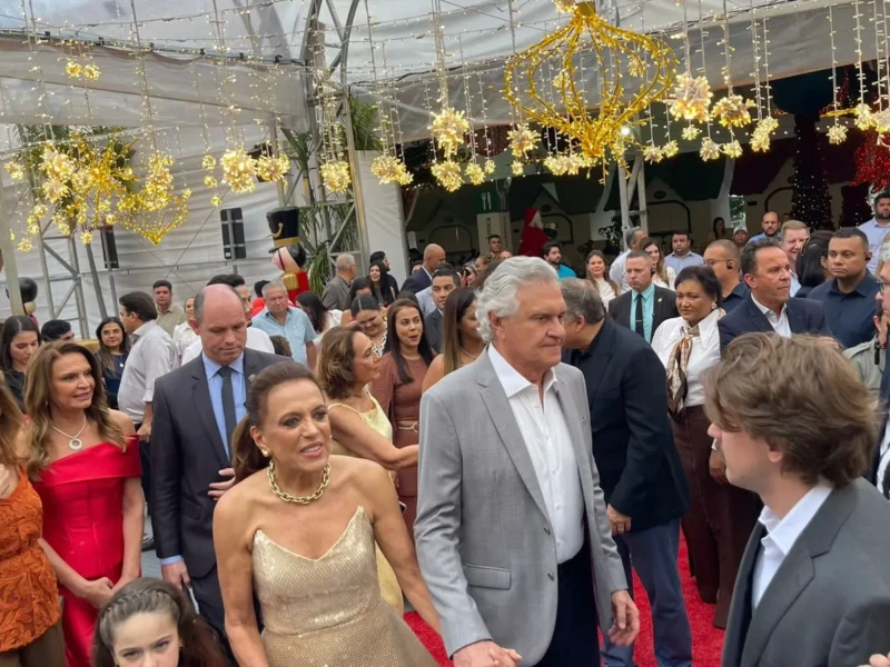 Caiado e Gracinha apresentam pré-abertura do Natal do Bem, que abre ao público nesta sexta (14)