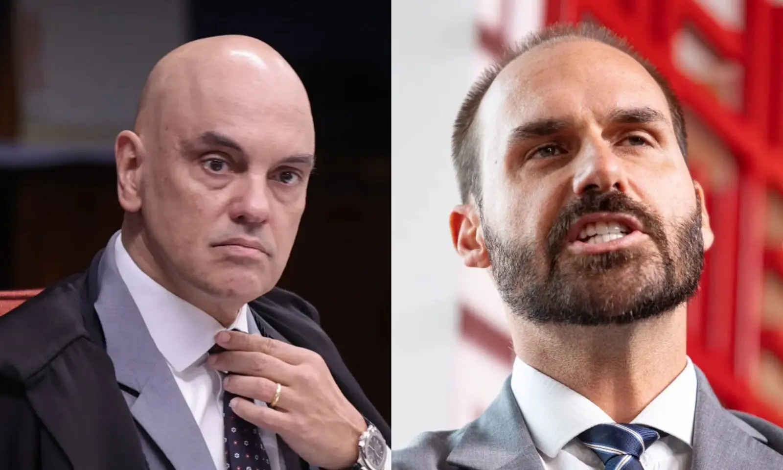 Moraes vota para tornar Eduardo Bolsonaro réu por articular sanções dos EUA contra o Brasil e pressionar STF