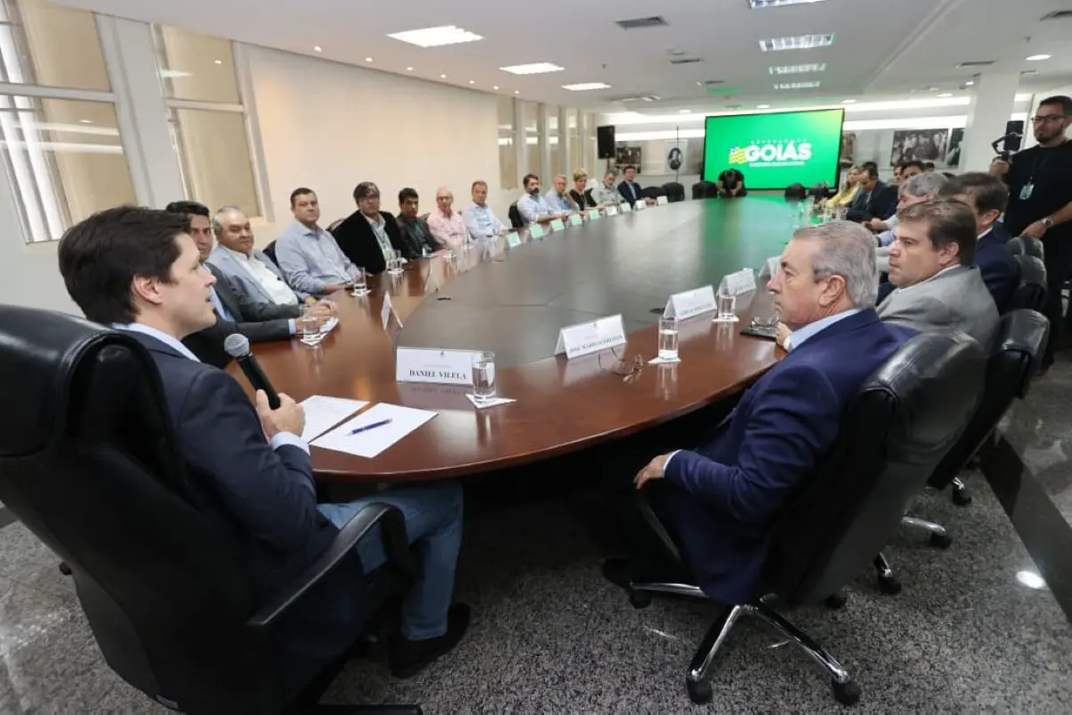 GT fez primeira reunião nesta segunda-feira - Foto Jota Eurípedes Secom Goiás