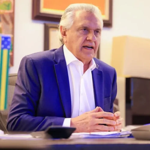 Ronaldo Caiado vai ao STF para garantir monitoramento de presos com advogados - Foto Secom Goiás