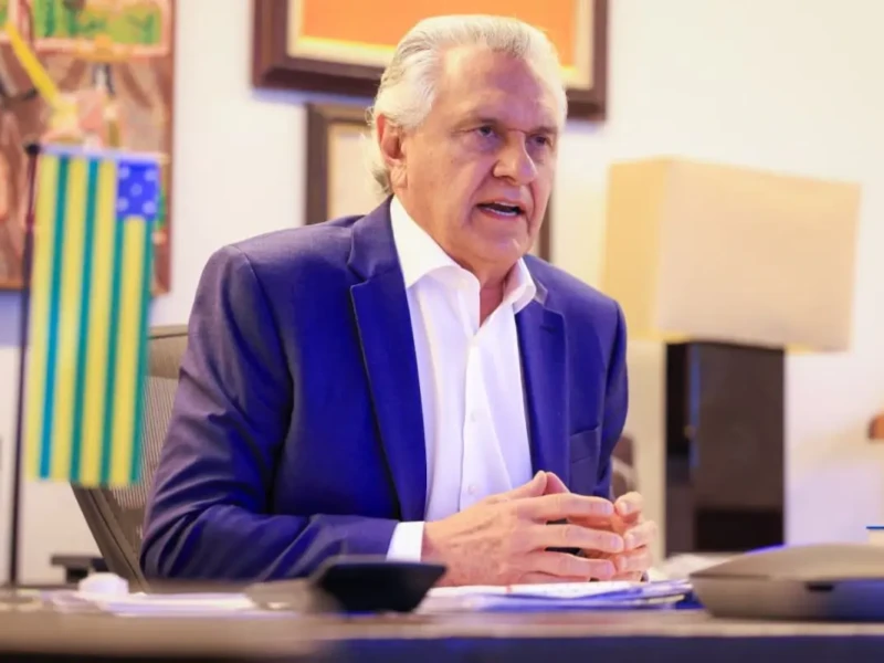 Ronaldo Caiado vai ao STF para garantir monitoramento de presos com advogados - Foto Secom Goiás