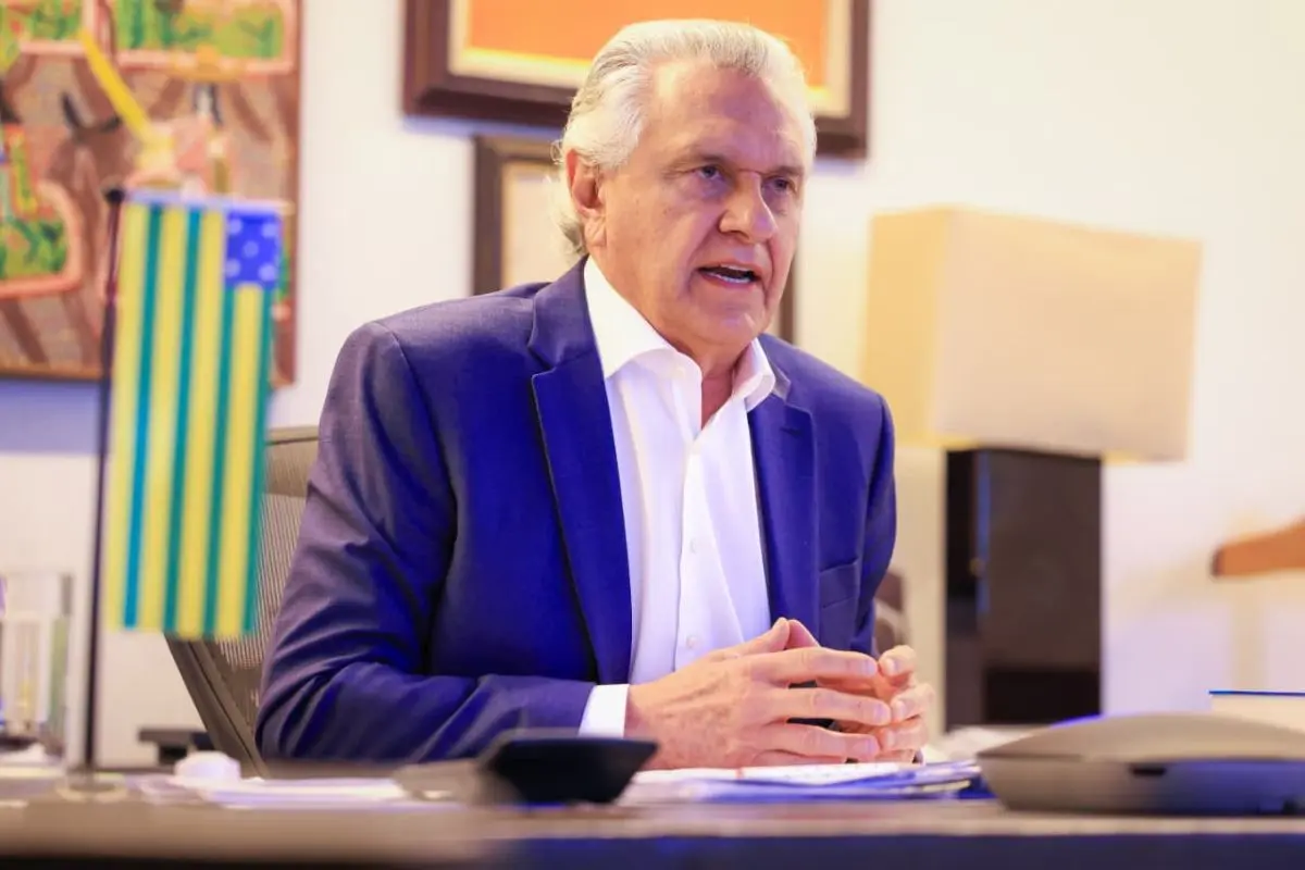 Ronaldo Caiado vai ao STF para garantir monitoramento de presos com advogados - Foto Secom Goiás