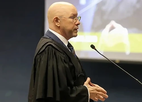 Hoje advogado criminalista, ex-senador Demóstenes Torres comenta o PL Antifacção - Foto Gustavo Moreno STF