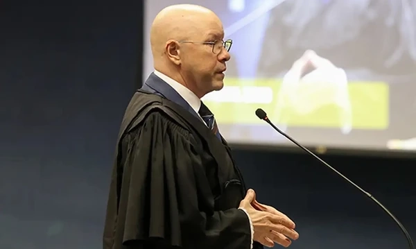 Hoje advogado criminalista, ex-senador Demóstenes Torres comenta o PL Antifacção - Foto Gustavo Moreno STF