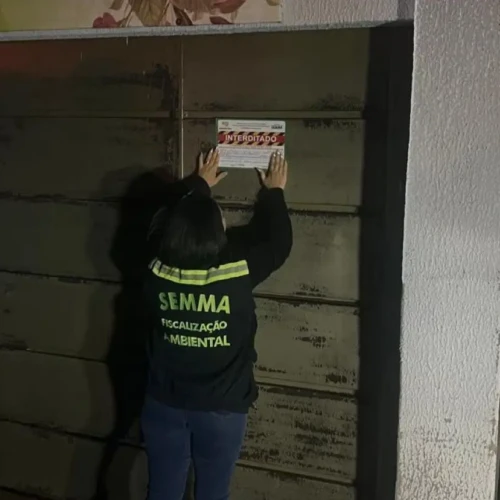 Fiscais interditaram estabelecimentos infratores - Foto Semma Aparecida