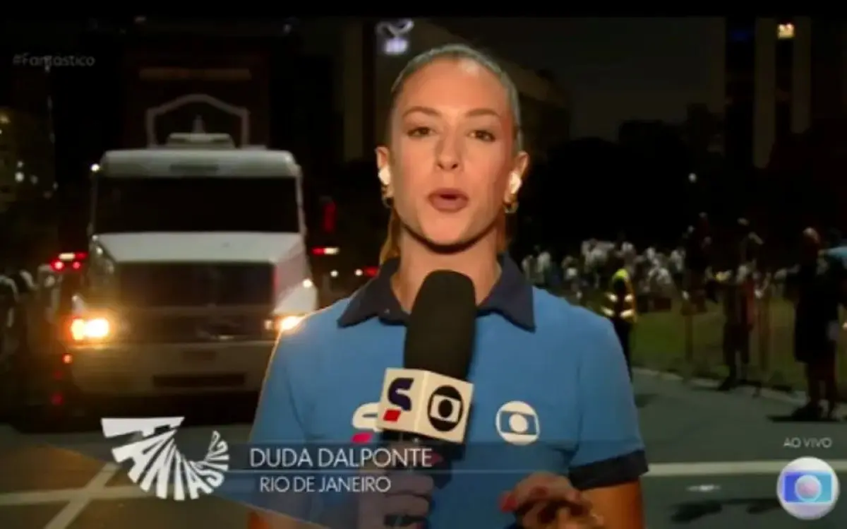 Duda Dalponte jornalista Foto reprodução redes sociais