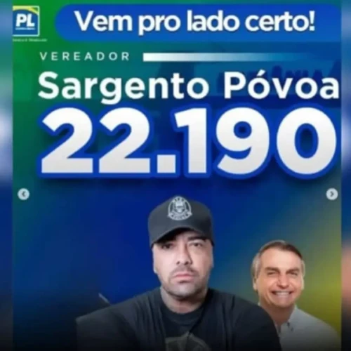 Preso na operação, militar tentou se eleger em 2024 - Foto reprodução redes sociais