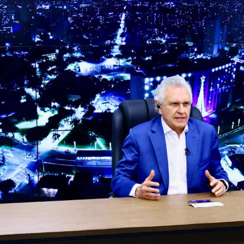 Em entrevista, Caiado diz que autoridade presidencial deve liderar combate ao crime organizado.